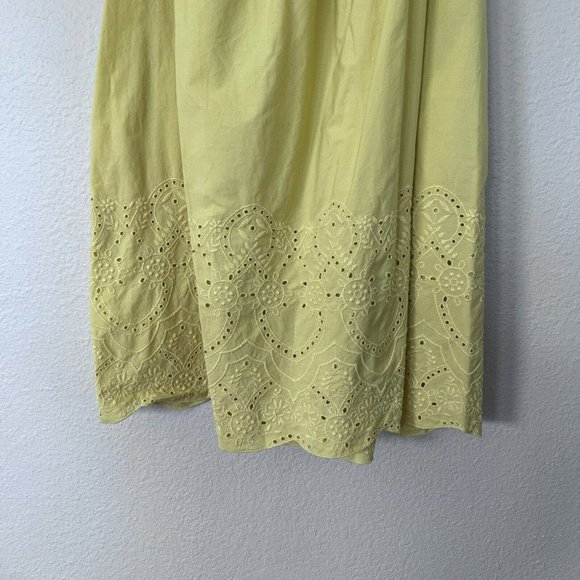 Zara Mini Dress size Medium Mustard Yellow Off The Shoulder Puff Sleeve - Picture 4 of 8